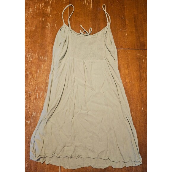 Wilfred Top Size 12 Fits as a Small Tank Top Stretch Back Zip Up Side Sage - Picture 5 of 5